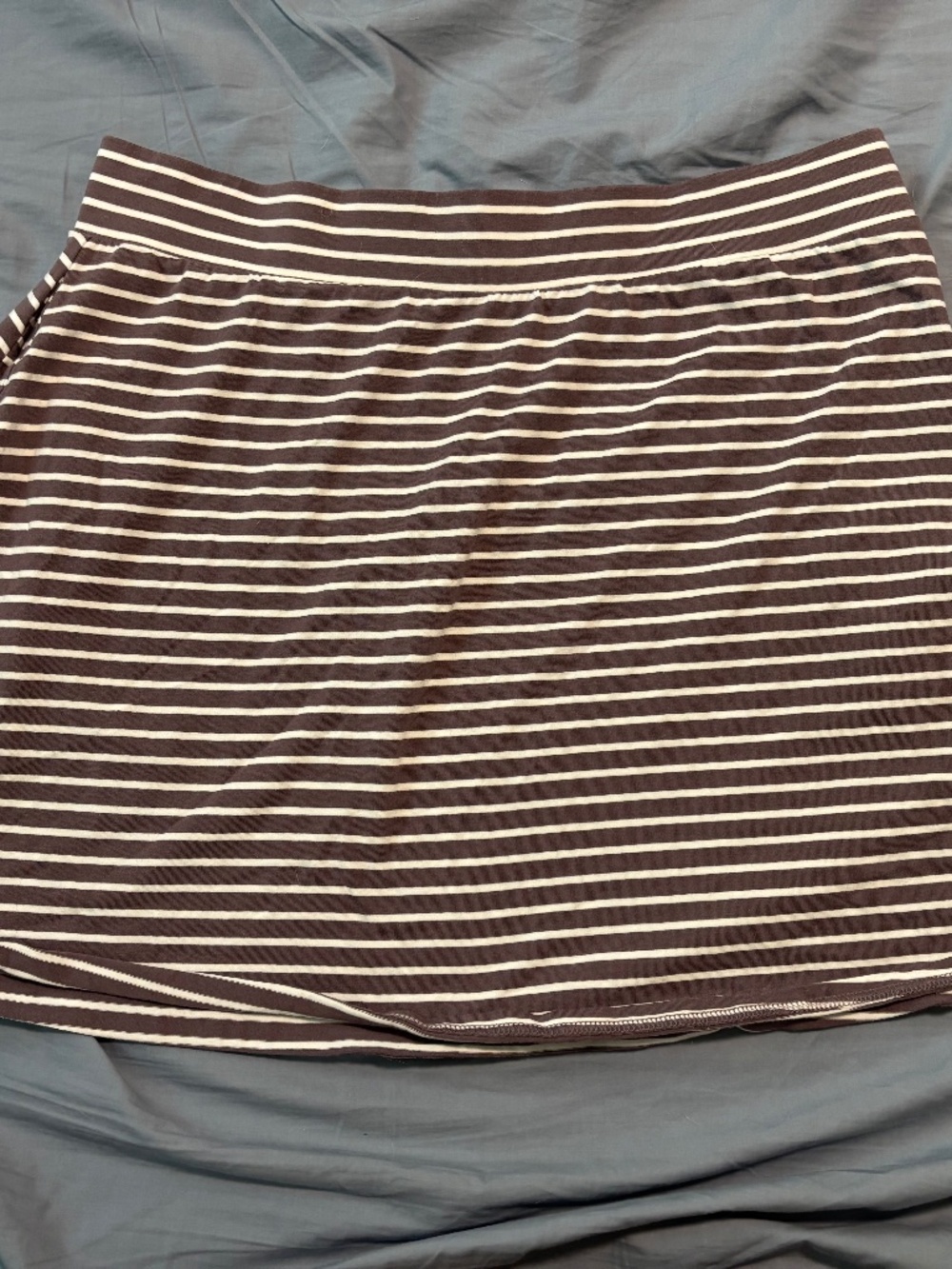 **🖤 NEW WITHOUT TAGS – Pact Grey Striped Skirt size XL 🖤**
